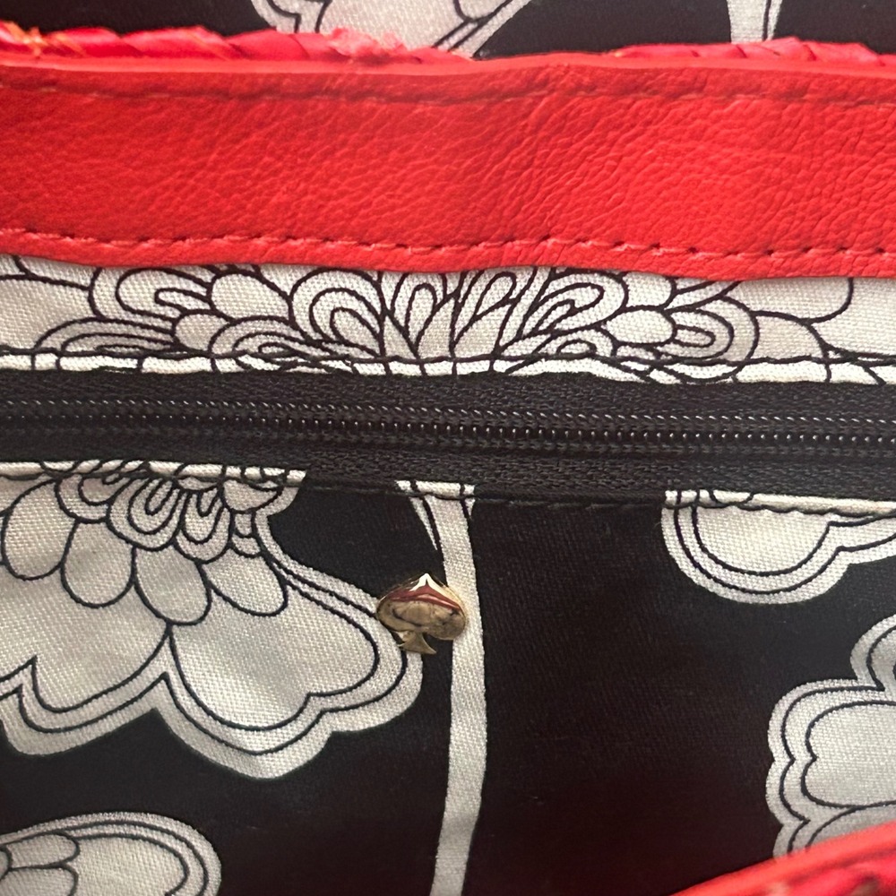 Kate Spade New York Kaley Bow Bridge Wicker Straw Shoulder Bag Clutch - Picture 14 of 15